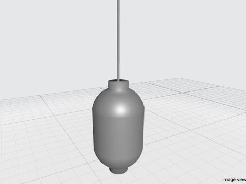 Paper Lantern - Type 2 3D Model
