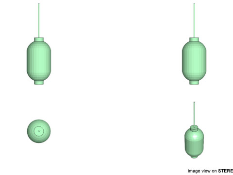 Paper Lantern - Type 2 3D Model