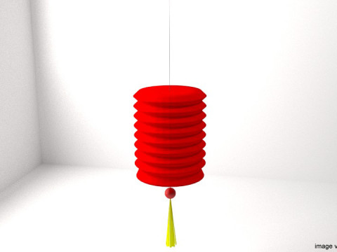Paper Lantern - Type 3 3Dモデル