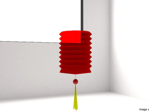 Paper Lantern - Type 3 3D Model