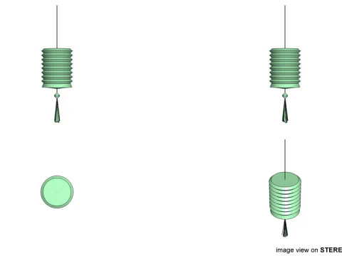 Paper Lantern - Type 3 3D Model