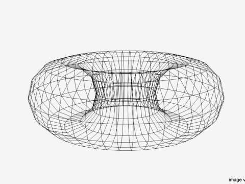 Bread - Bagel 3D Модель