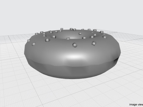 Bread - Doughnut Modello 3D