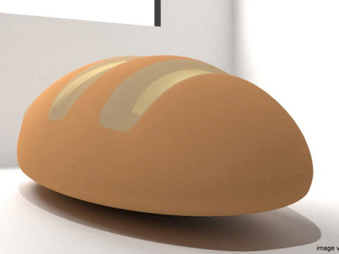 Bread - Frenchbread 3D Model