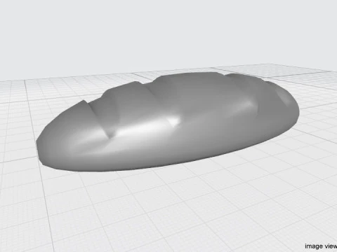 Bread - Frenchbread 3D Model