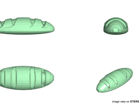 Bread - Frenchbread 3D Model