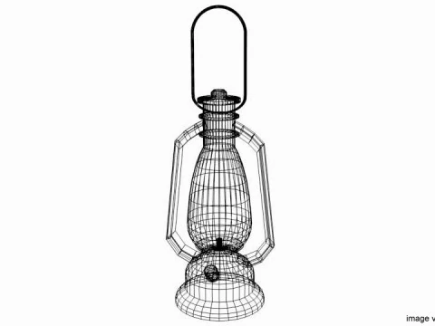 Lamp - Antique 3D Model