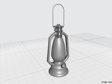Lamp - Antique 3D Model
