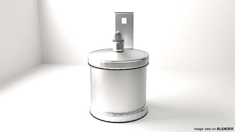 Lamp - Canlamp 3D 모델 .c4d .max .obj .3ds .fbx .stl .blend 