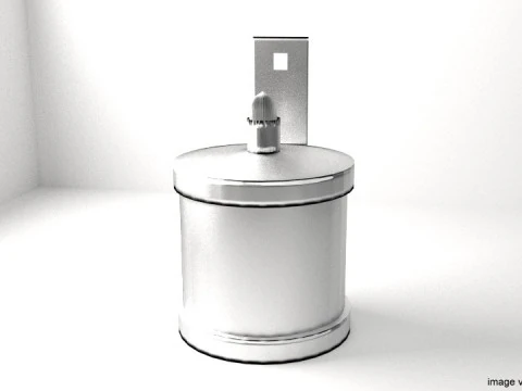 ランプ - キャンランプ 3Dモデル