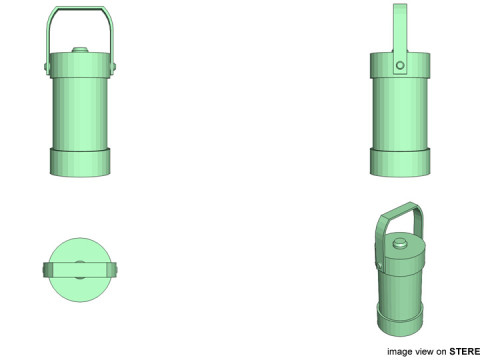 Lamp - Carrier Modelo 3D