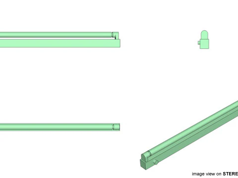 Lampu - Langit-langit Model 3D