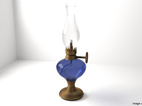 Lamp - Kerosene 3D-Modell
