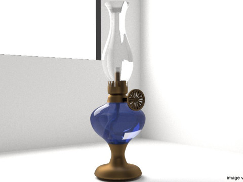 Lamp - Kerosene 3D Модель