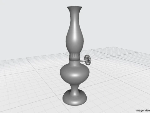 Лампа - Керосиновая 3D Модель