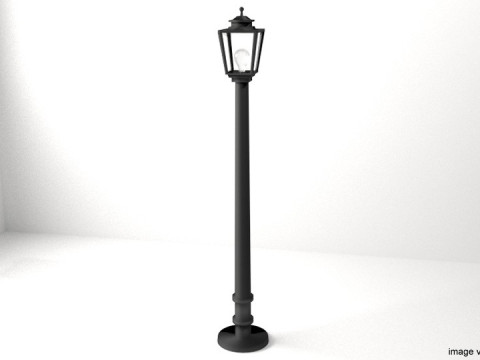 Lamp - Pole 3D Модель