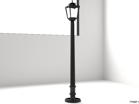 Lamp - Pole Model 3D