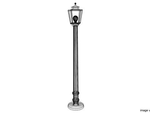 Lamp - Pole Model 3D