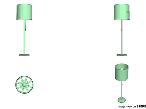 Lamp - Standing Model 3D