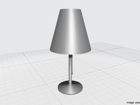 Lamp - Table 3D Model