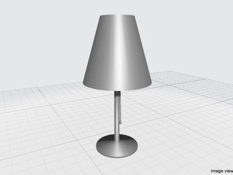 Lamp - Table 3D Model