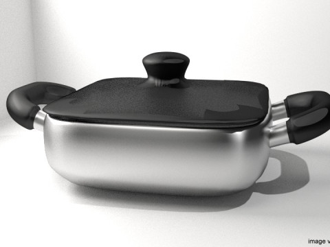 Cookware - Casserole pan 3Dモデル