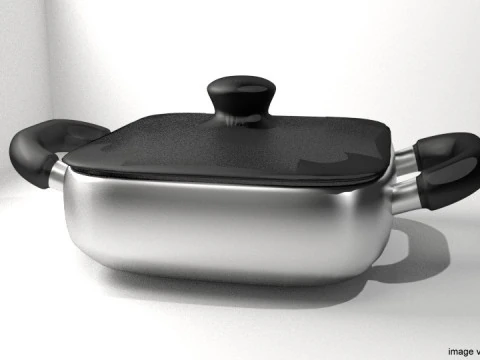 Pentole - Casseruola Modello 3D