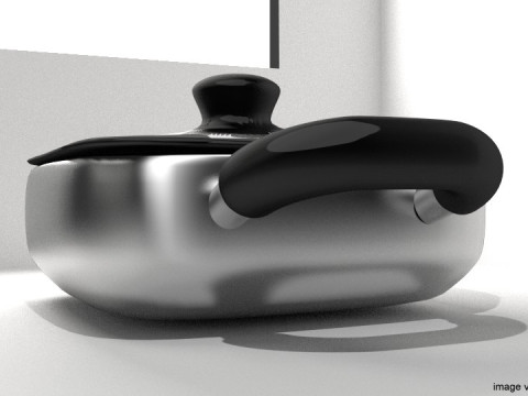 Cookware - Casserole pan Model 3D