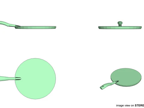 Cookware - Frying pan 3D Model