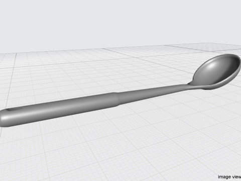 Cookware - Ladle 3D Model