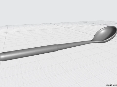 Cookware - Ladle 3D Model