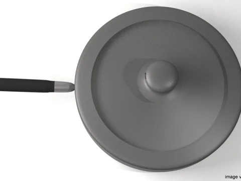 Cookware - Saucepan 3D Model