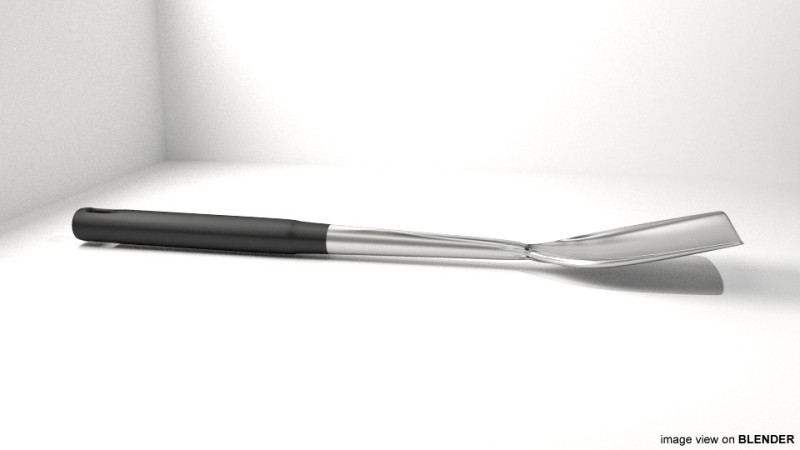 Cookware - Spatula Modello 3D .c4d .max .obj .3ds .fbx .stl .blend 