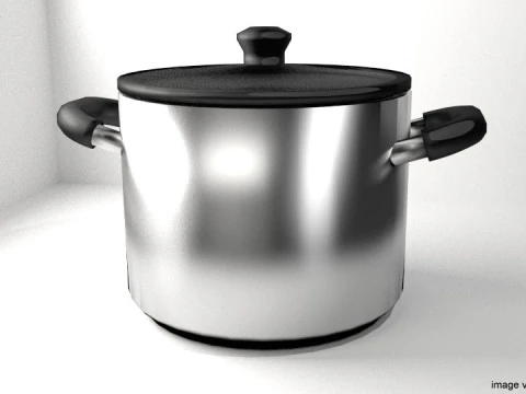 Panelas - Caldeir&atilde;o Modelo 3D