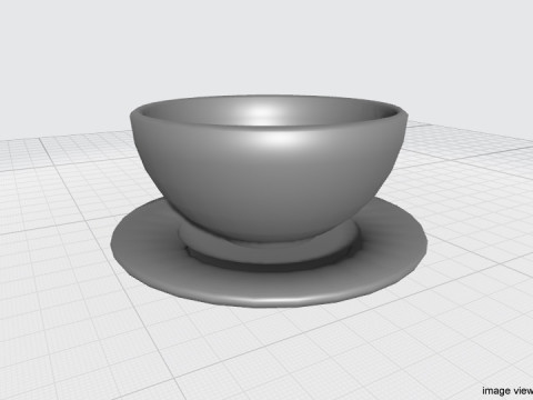 Dishware - Bowl 3D Model