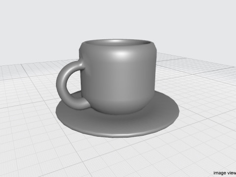 Dishware - Tea Cup Modello 3D