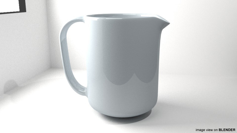 Dishware - Jug 3D 모델 .c4d .max .obj .3ds .fbx .stl .blend 