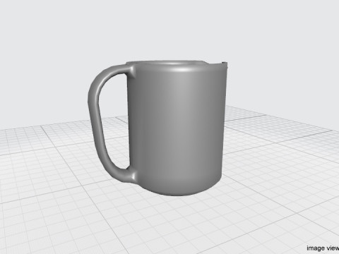 Dishware - Jug 3D 모델