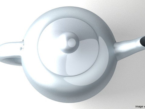 Dishware - Tea Pot 3D 模型