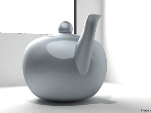 Dishware - Tea Pot 3D 模型