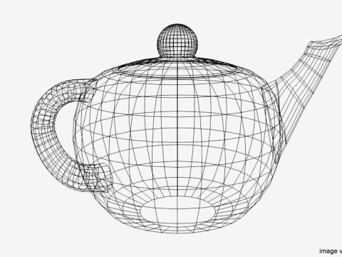 Dishware - Tea Pot 3D 模型