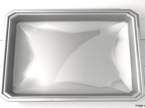 Dishware - Vegetable Dish 3D Model
