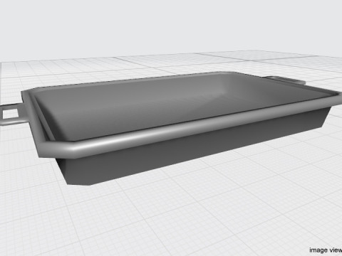 Dishware - Vegetable Dish Model 3D