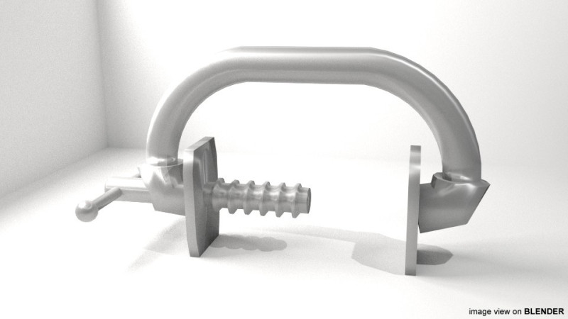 Vise - Type 2 3D-Modell .c4d .max .obj .3ds .fbx .stl .blend 