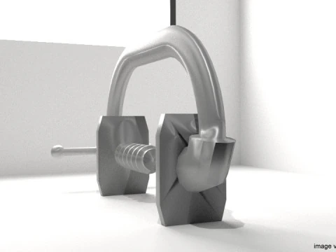 Vise - Type 2 3D Model