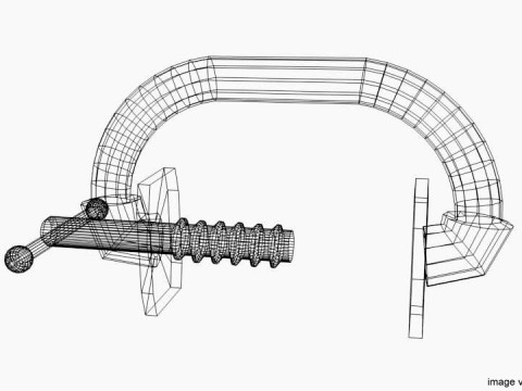 Vise - Type 2 3D-Modell