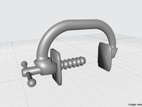 Vise - Type 2 3D Model