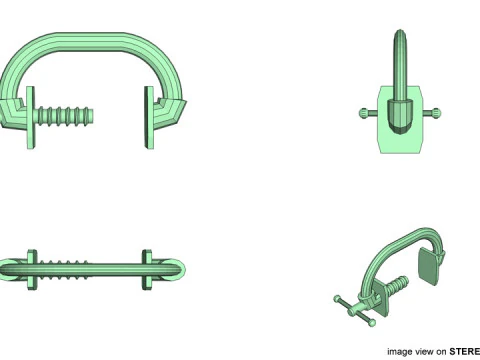 Vise - Type 2 3D Model