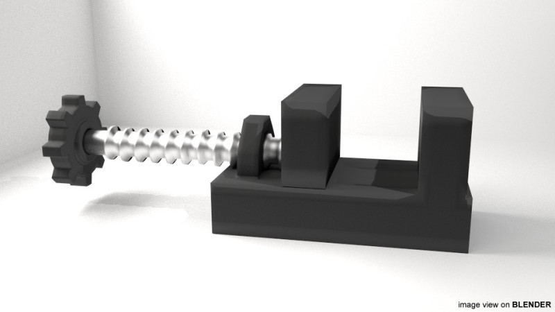 Vise - Type 3 Modèle 3D .c4d .max .obj .3ds .fbx .stl .blend 