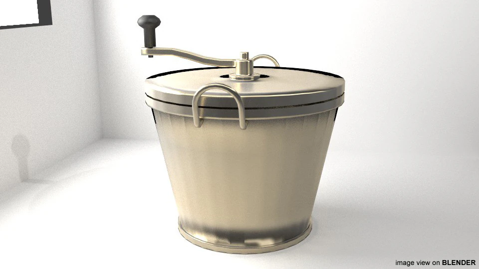 Kitchenware - Cooker 3D Model .c4d .max .obj .3ds .fbx .stl .blend 